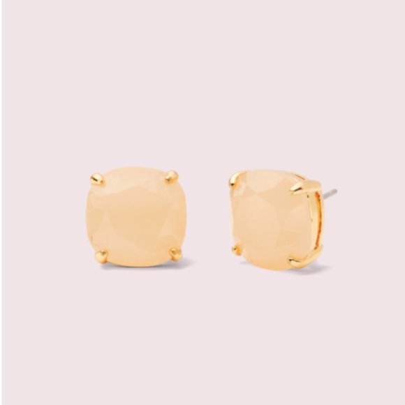 Kate Spade ♤ Light Pink Square Studs - Picture 1 of 4